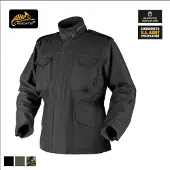 Helikon Tex M65 Jacket - NyCo Sateen - Black, L
