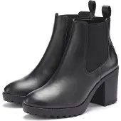 LASCANA Botas chelsea preto