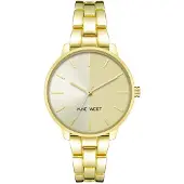 Nine west Relógio Feminino Nw-2682chgb Quartz 34 Mm