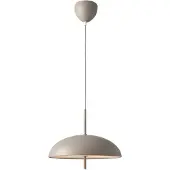 DFTP Candeeiro suspenso Versale, castanho, Ø 35 cm, metal, 2 x E27