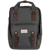 Doughnut Mochila 'Macaroon' castanho / cinzento escuro