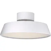 DFTP Candeeiro de teto LED Kaito 2 Regulável, branco, Ø 30 cm, regulável