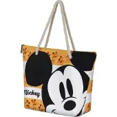 KARACTERMANIA Bolsa Disney Mickey Mouse Orange Soleil Beach