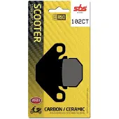 SBS Pastilhas De Freio De Cerâmica Hi-tech Street 102ct Carbon