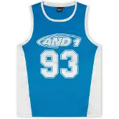 AND1 Camisa '93 Airtex' azul / branco