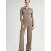4TAILORS Top castanho