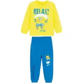 COOL CLUB by SMYK Pijama 'SPONGEBOB' azul / amarelo