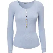 Influencer Pullover azul