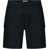 !Solid Calças cargo ' SDMohan Stretch ' preto