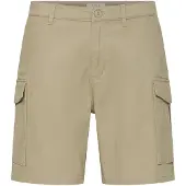 !Solid Calças cargo ' SDMohan Stretch ' bege / castanho