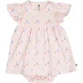 Müsli Vestido creme / azul escuro / cor-de-rosa / vermelho claro