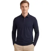 BOSS Polo De Manga Comprida Pirol 10272555 Green