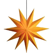 Sterntaler Estrela Jumbo, exterior, 11 pontas, Ø 100 cm, amarelo