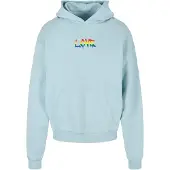 Merchcode Moletom Com Capuz Love Teddy Oversized