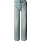 Pepe Jeans para mulher. PL2051021 Calças de ganga Straight Arrow azul (32/30), Casual, Algodão, Denim