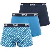 BOSS Boxers Power Desig Trunk 10276514 3 Unidades