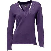 HEINE Pullover roxo escuro