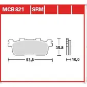 TRW Pastilhas De Freio Orgânicas Mcb821