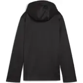 Puma Casaco de treino 'teamFINAL' preto / branco