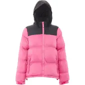 Libbi Casaco de inverno rosa / preto