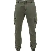 Urban Classics Calças Washed Cargo Twill