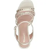 Tamaris Sandálias com tiras ouro / offwhite