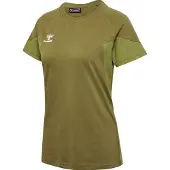 Hummel Camisa funcionais 'Travel' lima / oliveira / branco