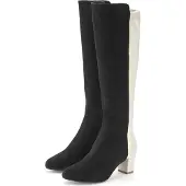 LASCANA Bota preto / branco