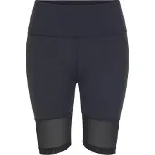 LASCANA Calças de desporto azul escuro / branco