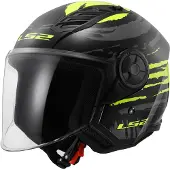 LS2 Helmets Capacete Aberto Of616 Airflow Ii Brush