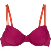 s.Oliver Top de biquíni laranja escuro / pitaya