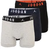 Jordan Boxers 'FLIGHT' acinzentado / roxo escuro / preto