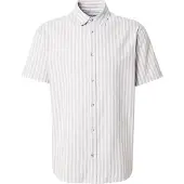 Jack & Jones Camisa 'JJChad' pedra / branco