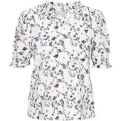 Usha Blusa preto / branco