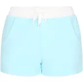 Mymo Calças aqua / branco