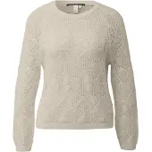 QS Pullover bege escuro
