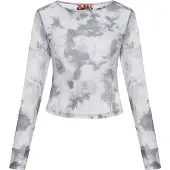 MyMo ROCKS Camisa cinzento claro / cinzento escuro