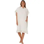 Ocean & Earth Poncho Waffle Hooded