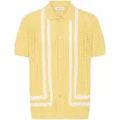 Casual Friday Camisa ' CFHolla ' amarelo / mostarda