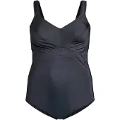 Swim By Zizzi Fato de banho 'SRIKA' preto