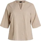 Zizzi Blusa 'Cananna' bege