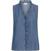 Cream Blusa 'Molly' azul ganga
