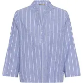 Culture Blusa 'Arletty' azulado / branco