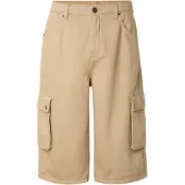 Urban Classics Calças cargo bege