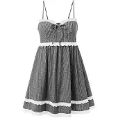 Imily Bela Vestido preto / branco
