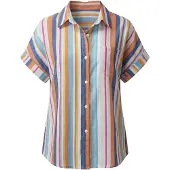 Imily Bela Blusa navy / salmão / vermelho / branco