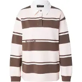 Pegador Sweatshirt 'Morella' chocolate / cor-de-rosa / branco