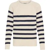 Oxmo Pullover 'Sanva' bege / preto