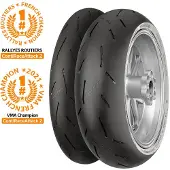 Continental Pneu Traseiro Sport-touring Contiraceattack 2 75w Medium Tl