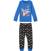Sonic Pijama De Manga Comprida Single Jersey Sonic